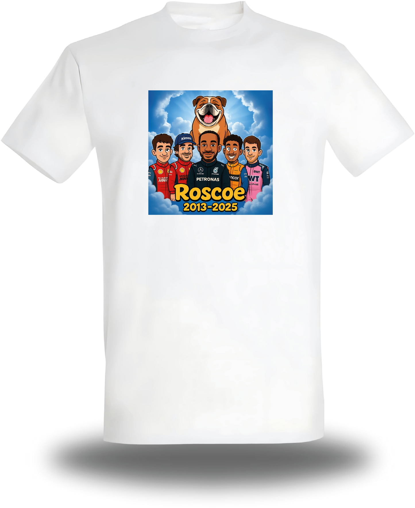 T-Shirt Roscoe chien de Lewis Hamilton