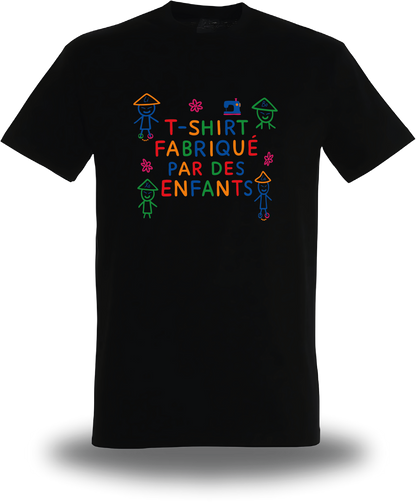 T-shirt Fabriqué par des Enfants Humour