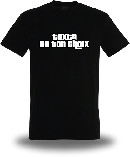 T-Shirt logo GTA personnalise - Grand Theft Auto