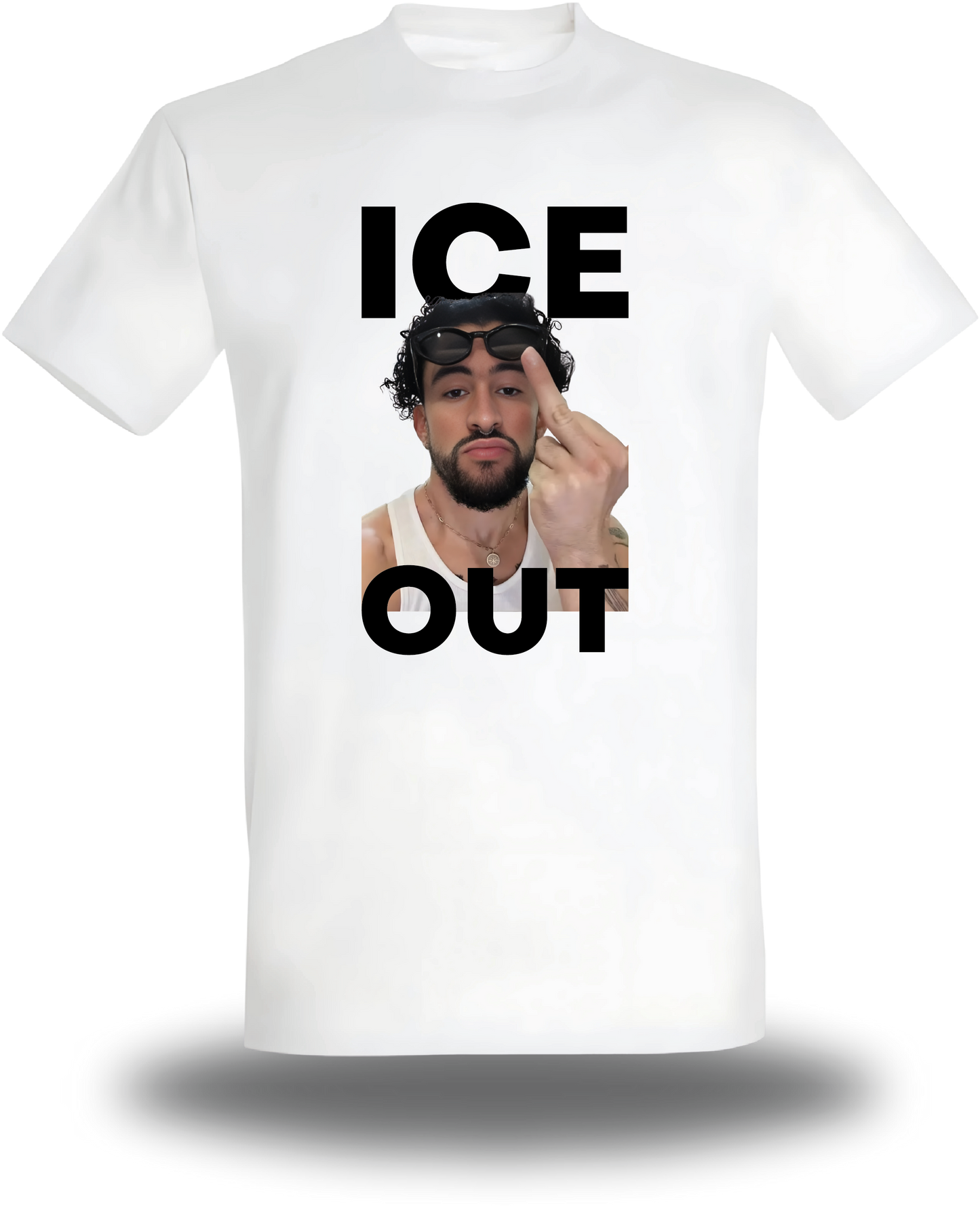 T-Shirt ICE OUT Bad Bunny