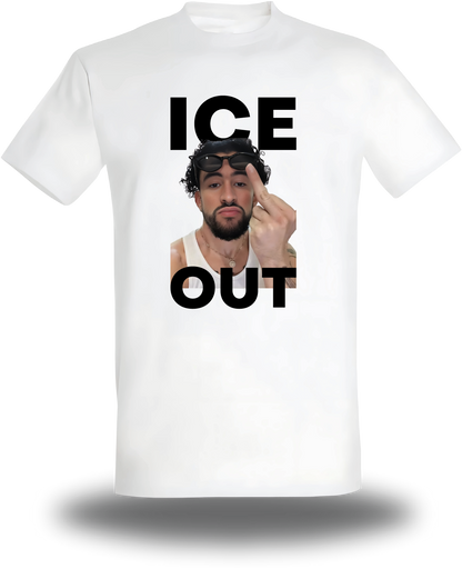 T-Shirt ICE OUT Bad Bunny