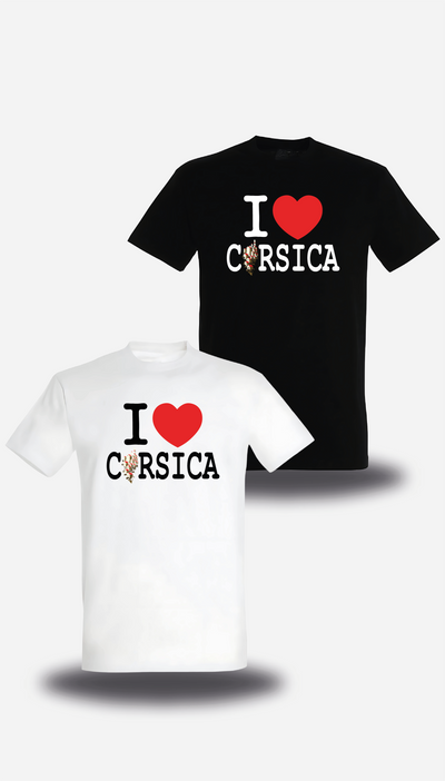T-Shirt I Love Corsica