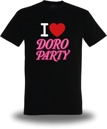 T-Shirt I Love Doro Party
