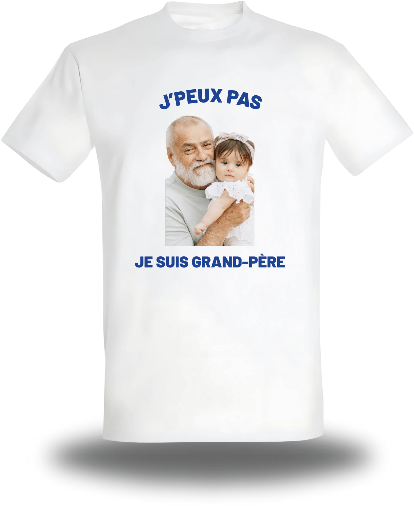 T-Shirt Grand-Père personnalisé - J'peux pas je suis grand-père