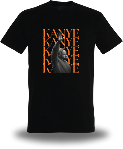 T-Shirt Kanye West - Concert Orange Vélodrome