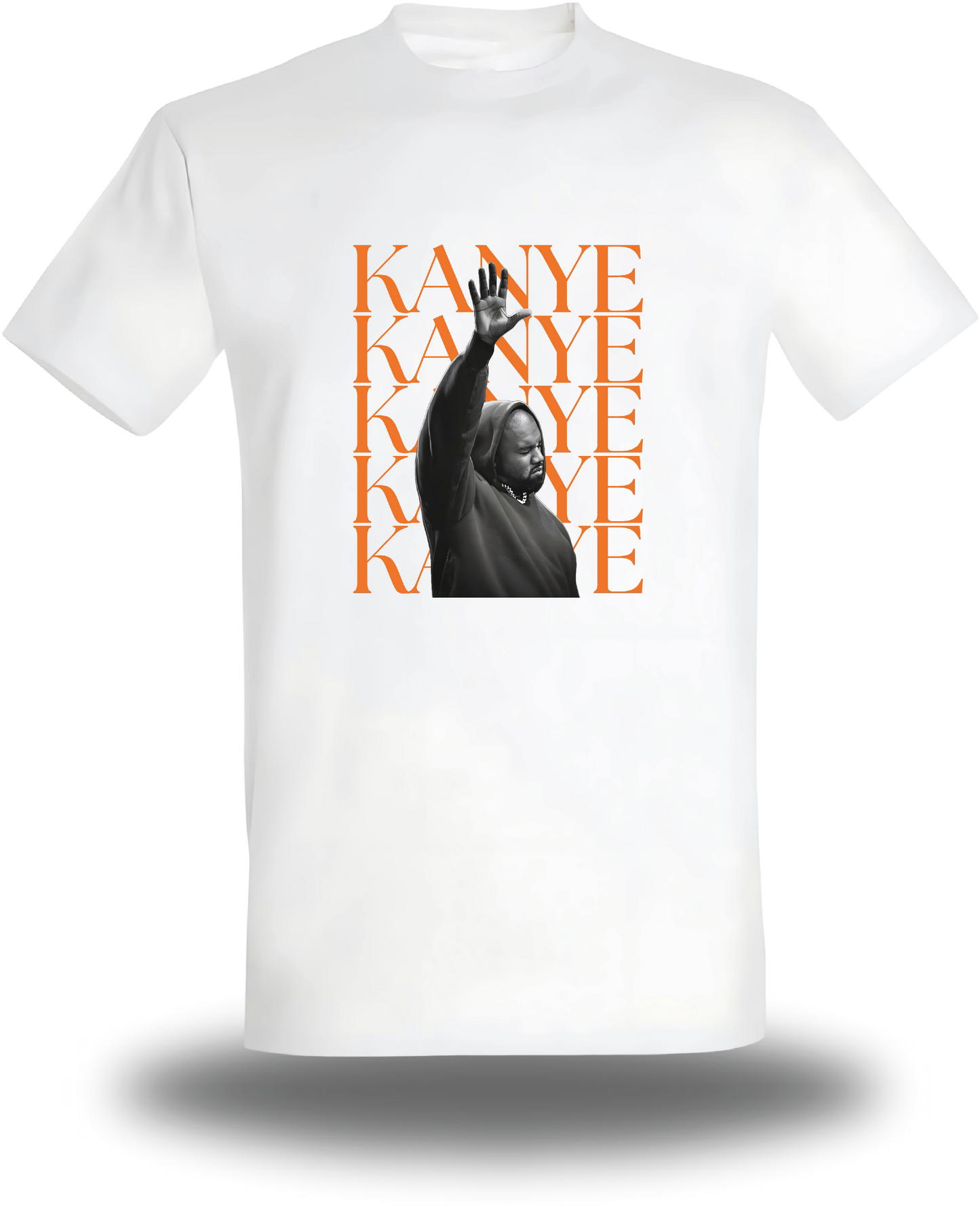 T-Shirt Kanye West - Concert Orange Vélodrome