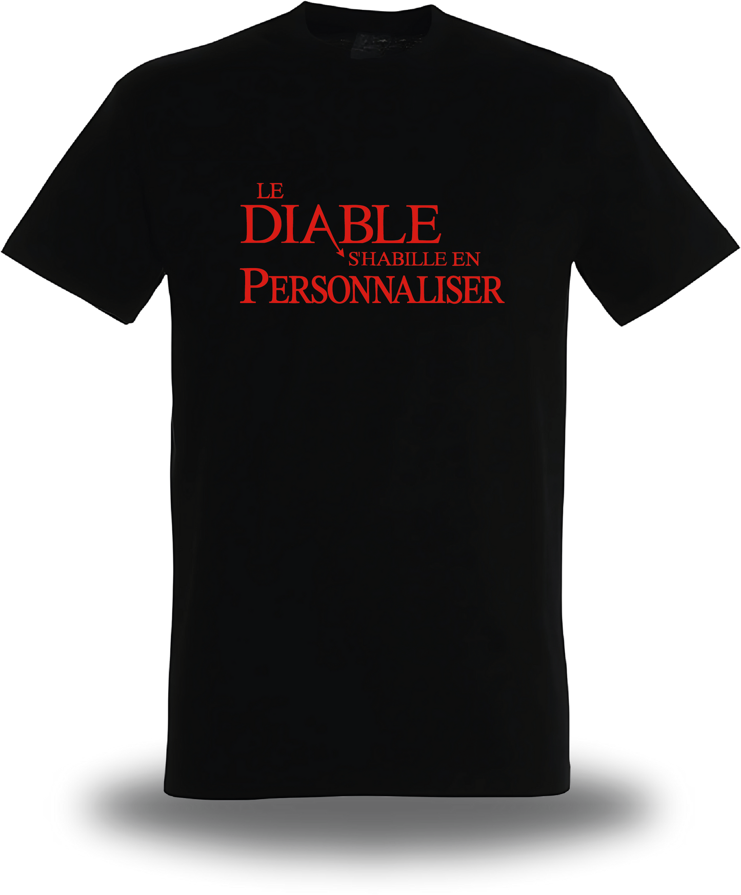 T-shirt Le Diable s'habille en Prada personnalisable