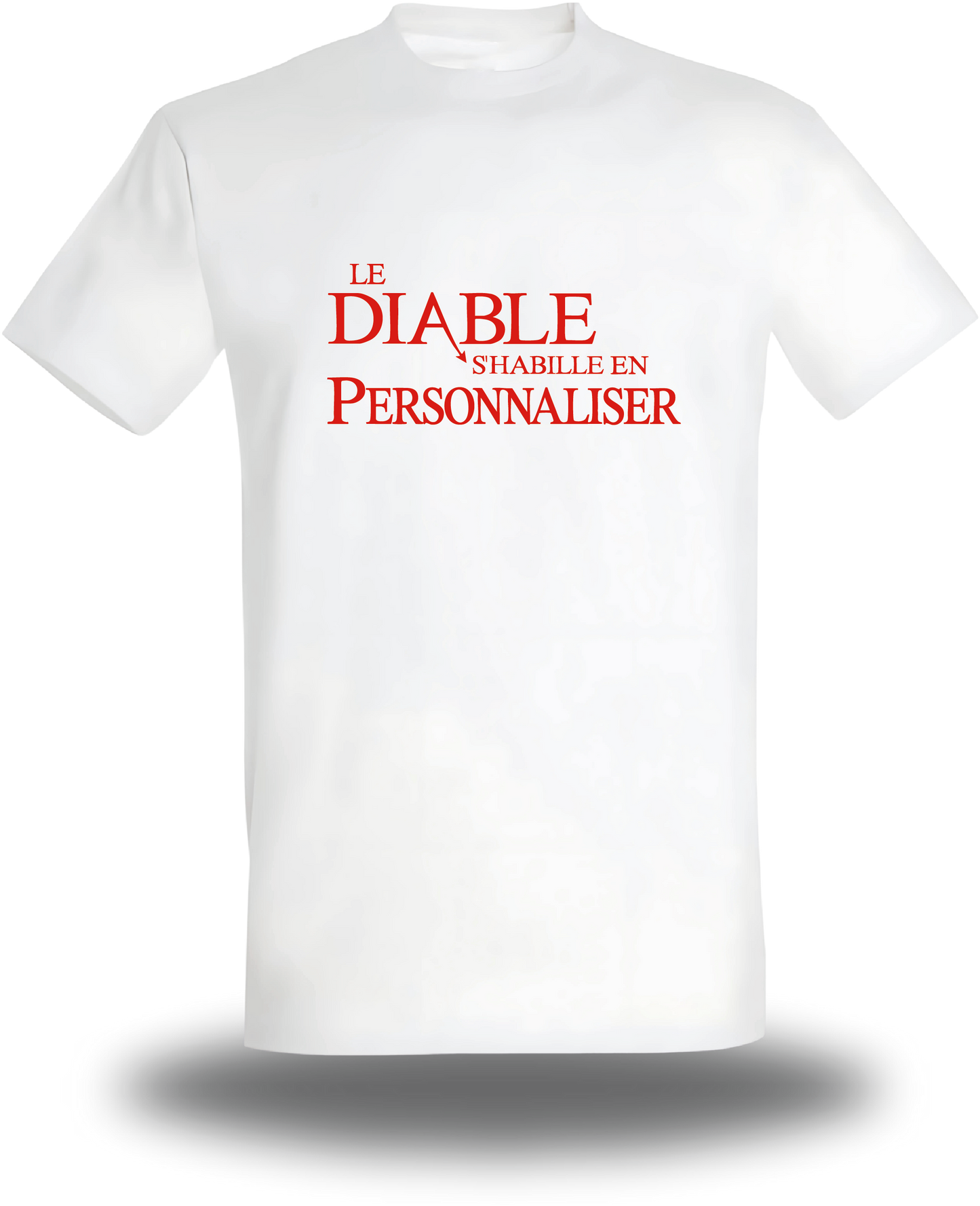 T-shirt Le Diable s'habille en Prada personnalisable