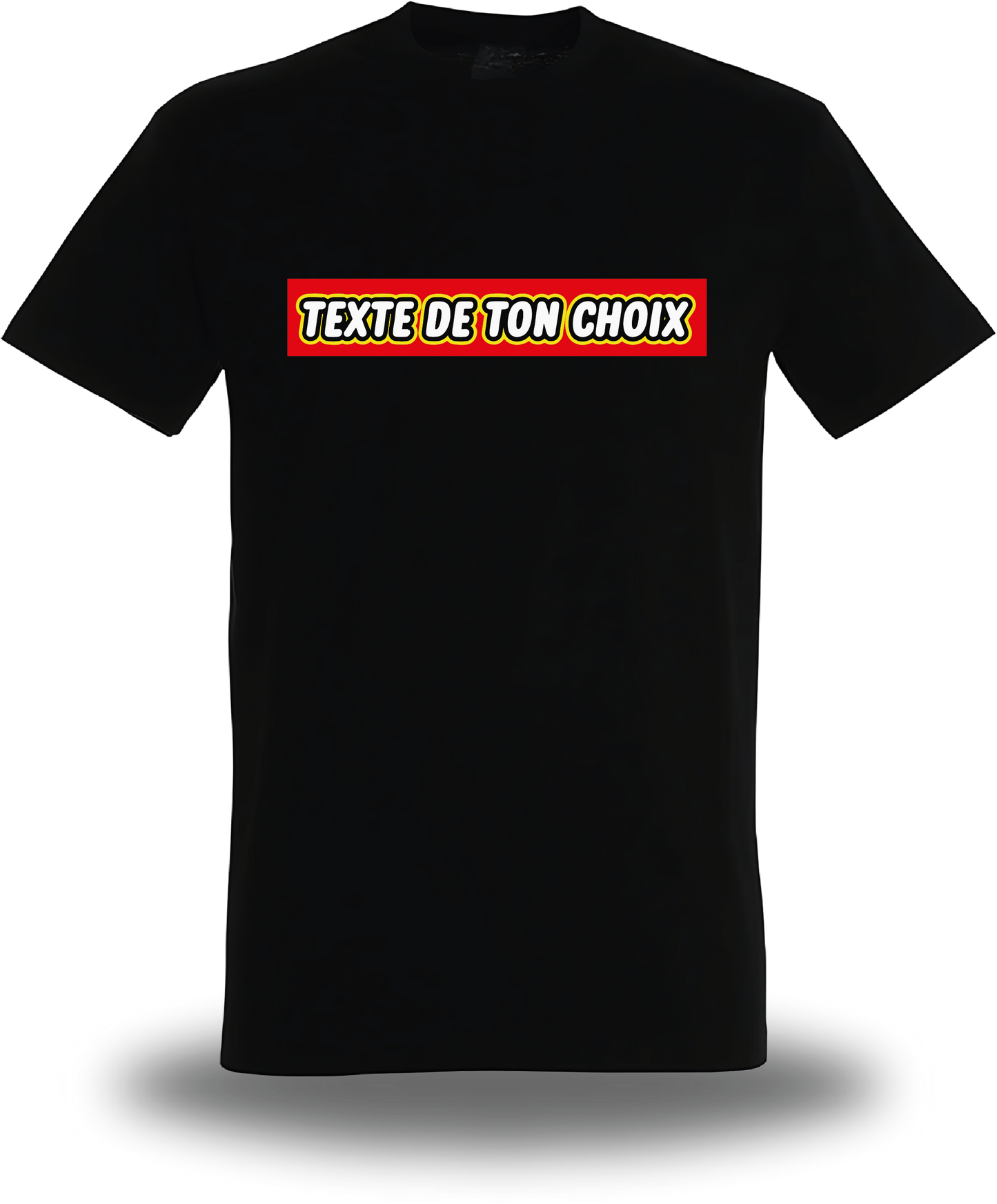 T-Shirt Lego personnalisable texte