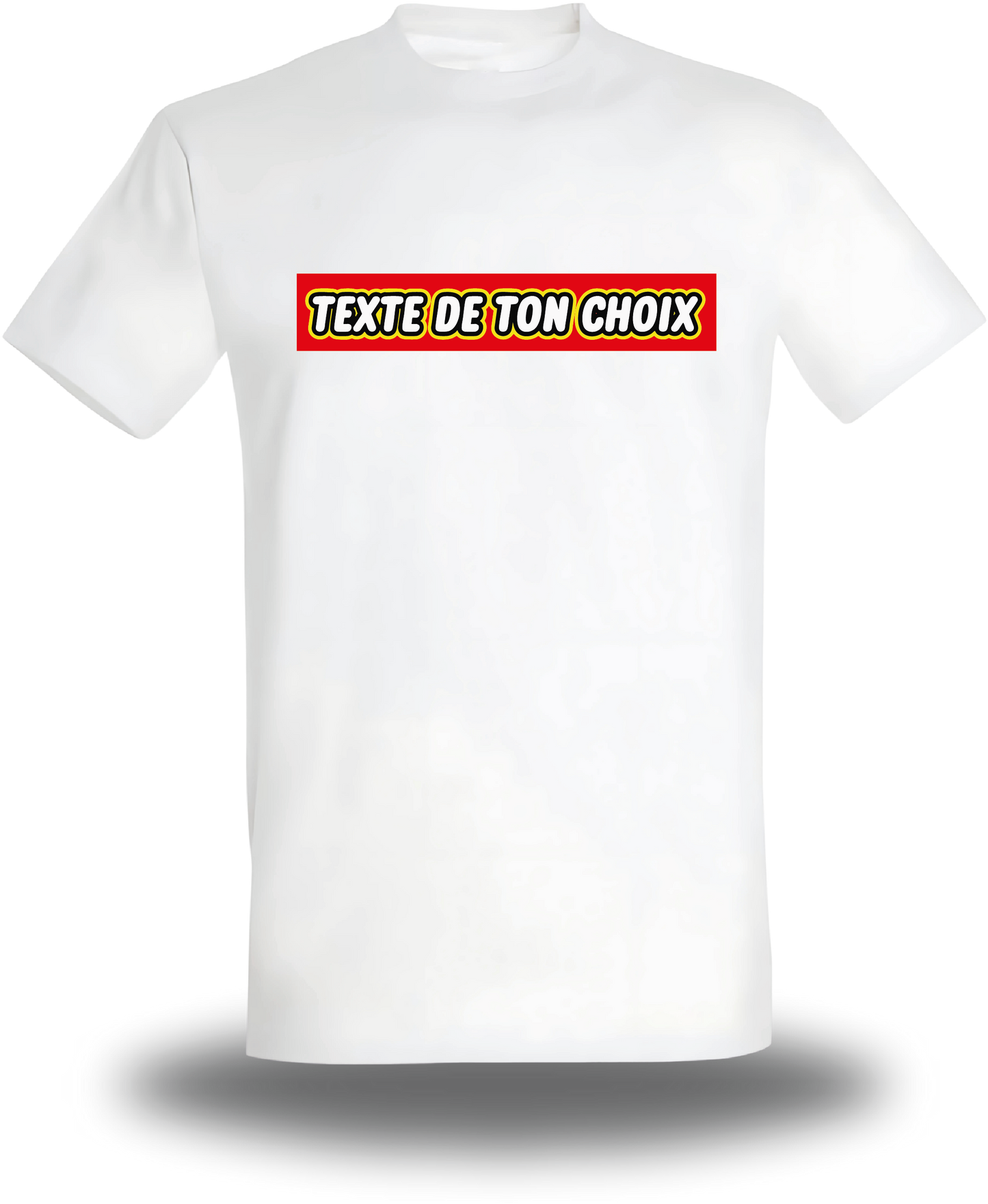 T-Shirt Lego personnalisable texte