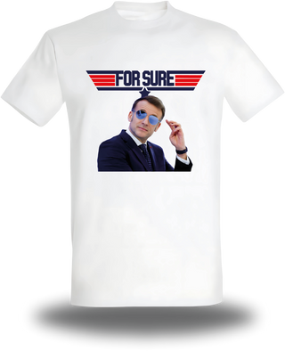 T-Shirt Macron - For Sure