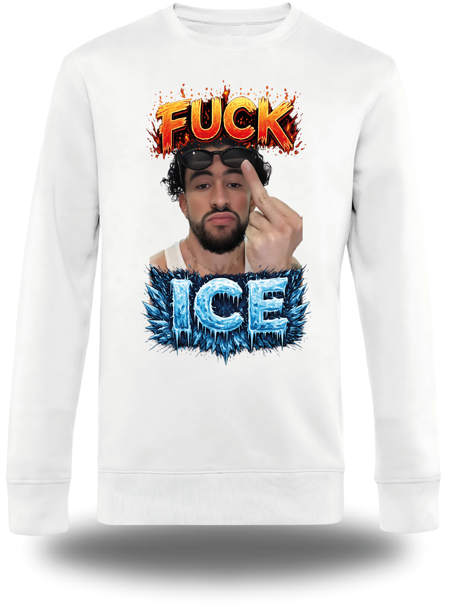 T-shirt Fuck ICE Bad Bunny