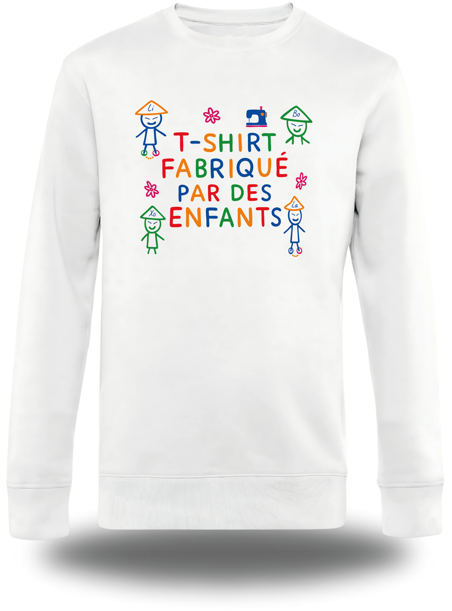 T-shirt Fabriqué par des Enfants Humour