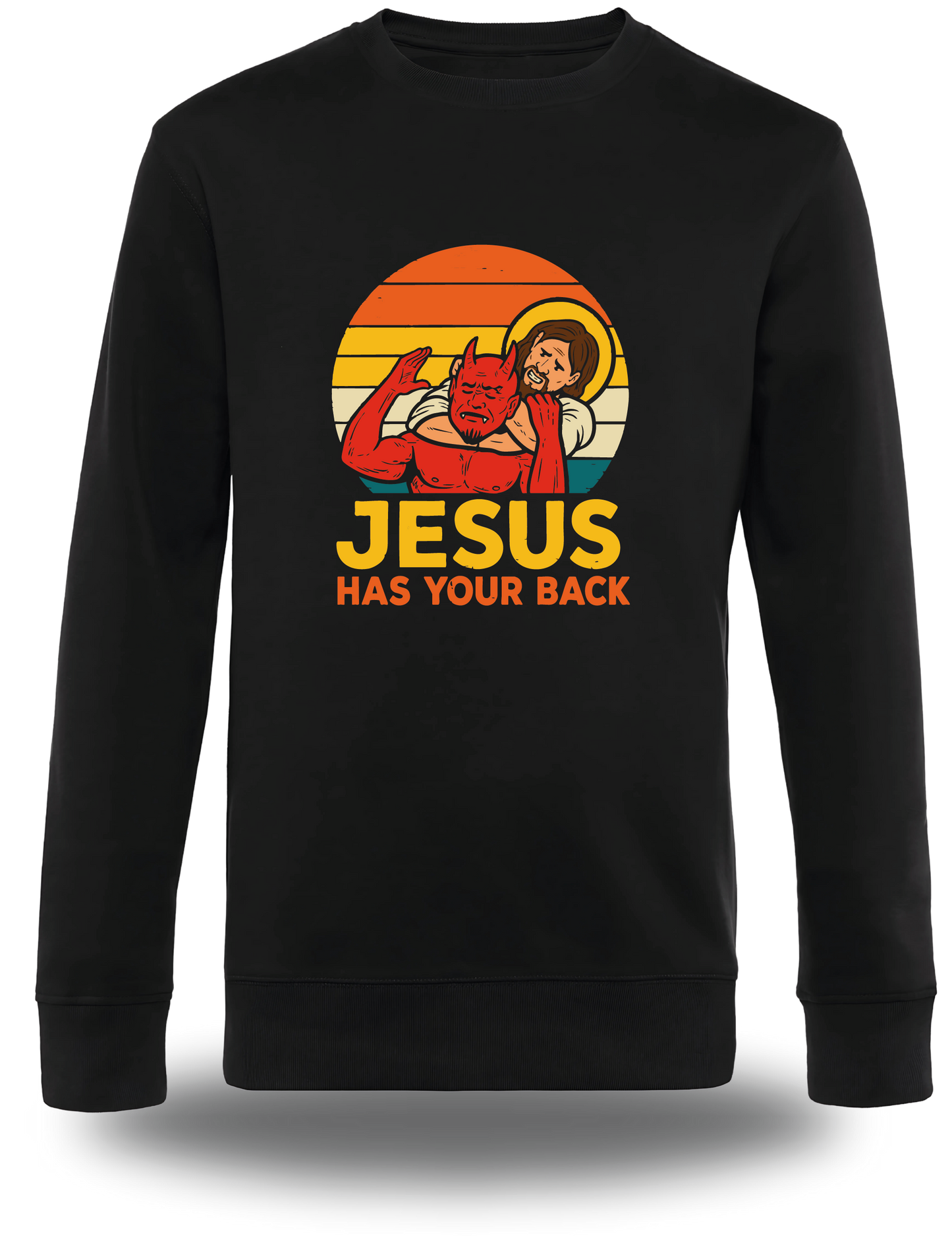 T-shirt Jesus has your back