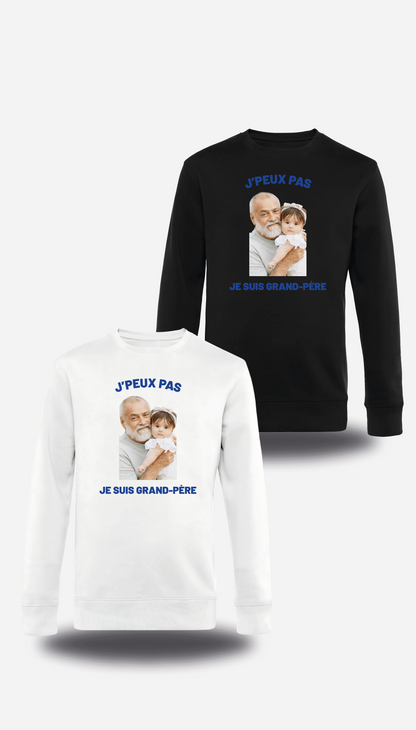 T-Shirt Grand-Père personnalisé - J'peux pas je suis grand-père