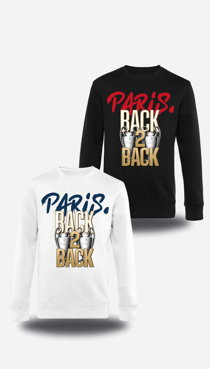 T-shirt PSG Back 2 Back Champions d'Europe