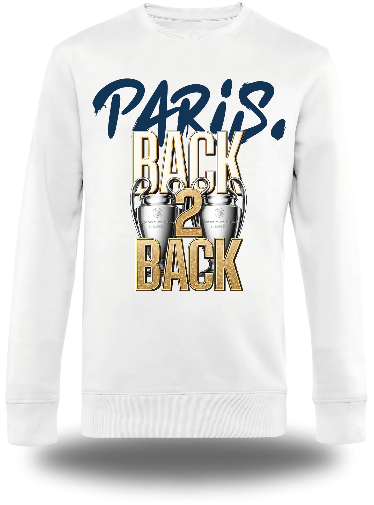 T-shirt PSG Back 2 Back Champions d'Europe