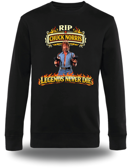 T-Shirt Chuck Norris RIP - Legends Never Die