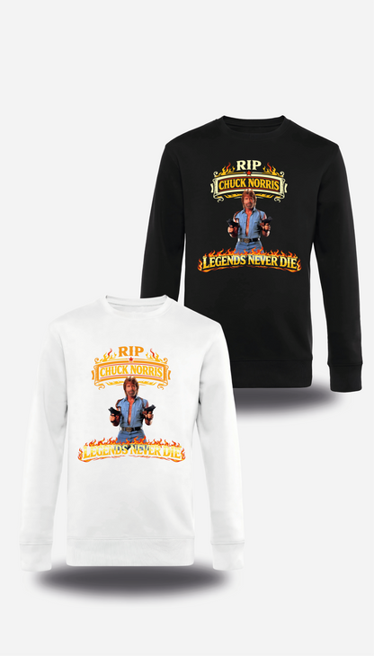 T-Shirt Chuck Norris RIP - Legends Never Die