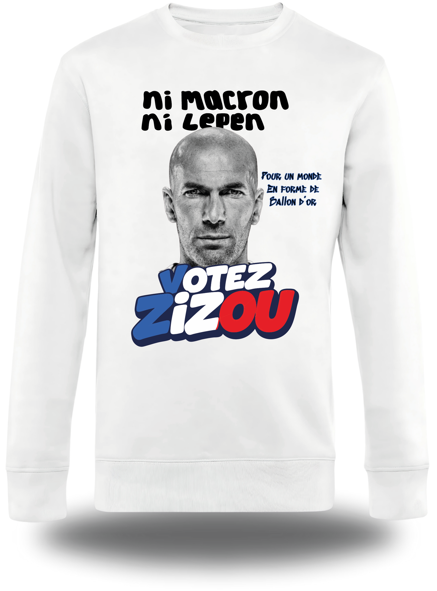 T-shirt Zidane 2026 - Votez Zizou