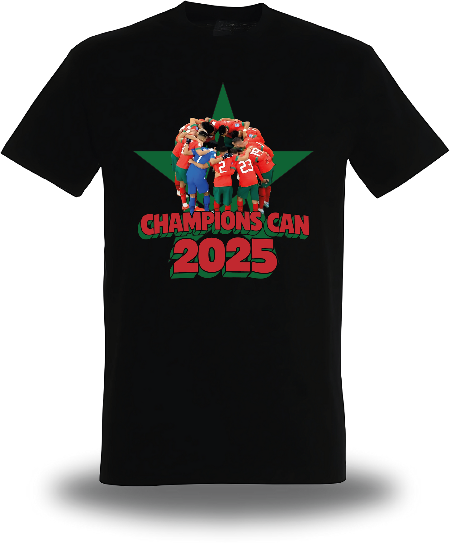 T-shirt Maroc Champions de la CAN 2025