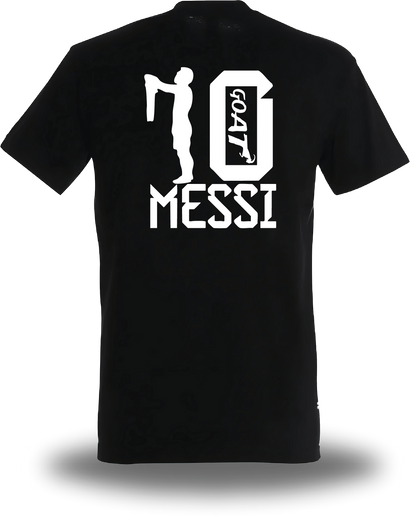 T-Shirt Messi Goat - Streetwear Design