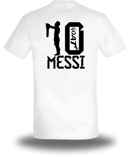 T-Shirt Messi Goat - Streetwear Design