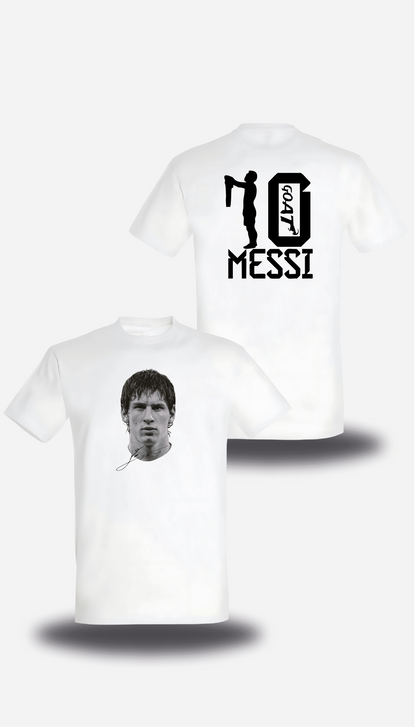 T-Shirt Messi Goat - Streetwear Design