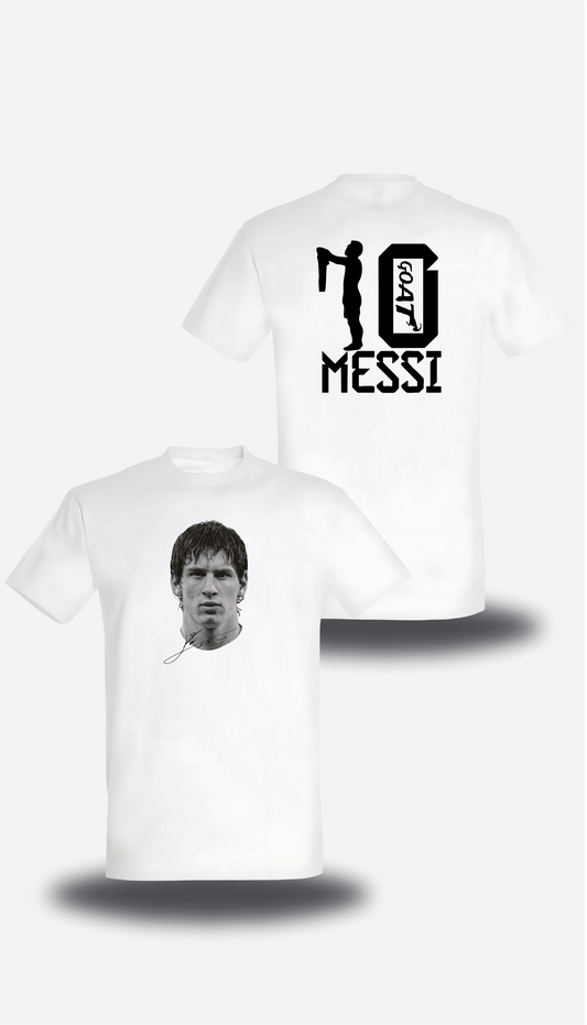 T-Shirt Messi Goat - Streetwear Design
