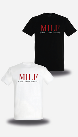 T-Shirt MILF Man I Love Ferrari - Lewis Hamilton