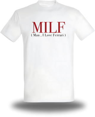 T-Shirt MILF Man I Love Ferrari - Lewis Hamilton