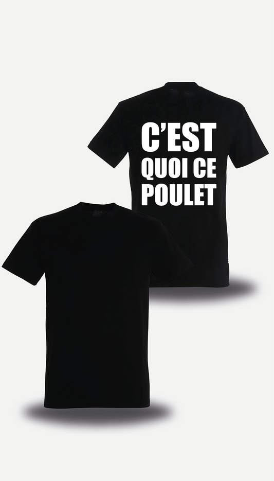 T-Shirt Mister V - C'est quoi ce poulet