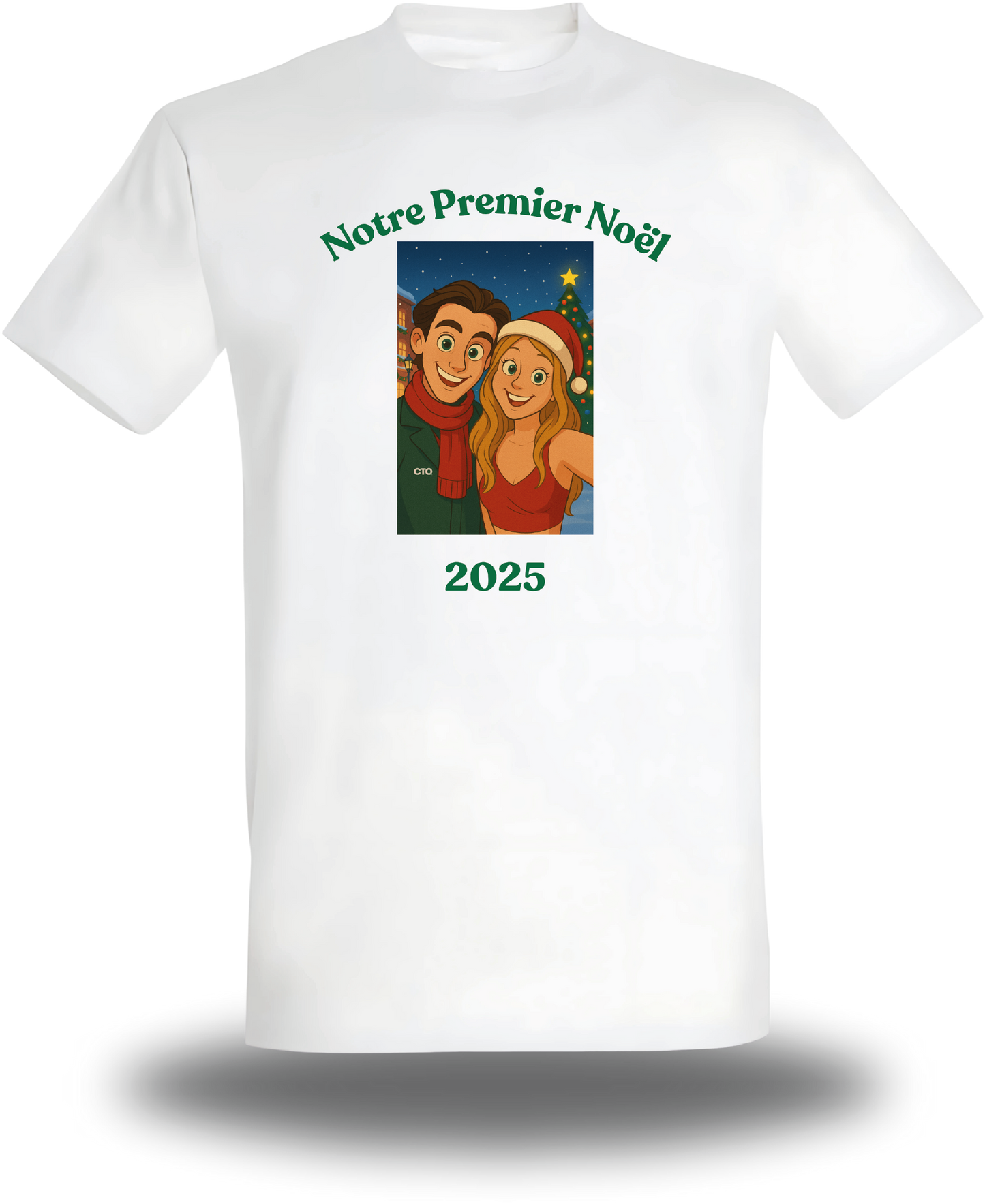 T-shirt personnalisé Noël