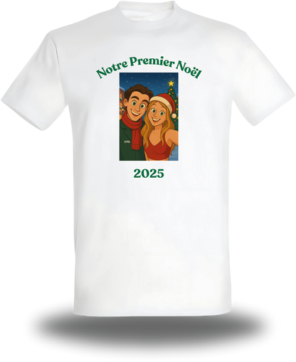 T-shirt personnalisé Noël