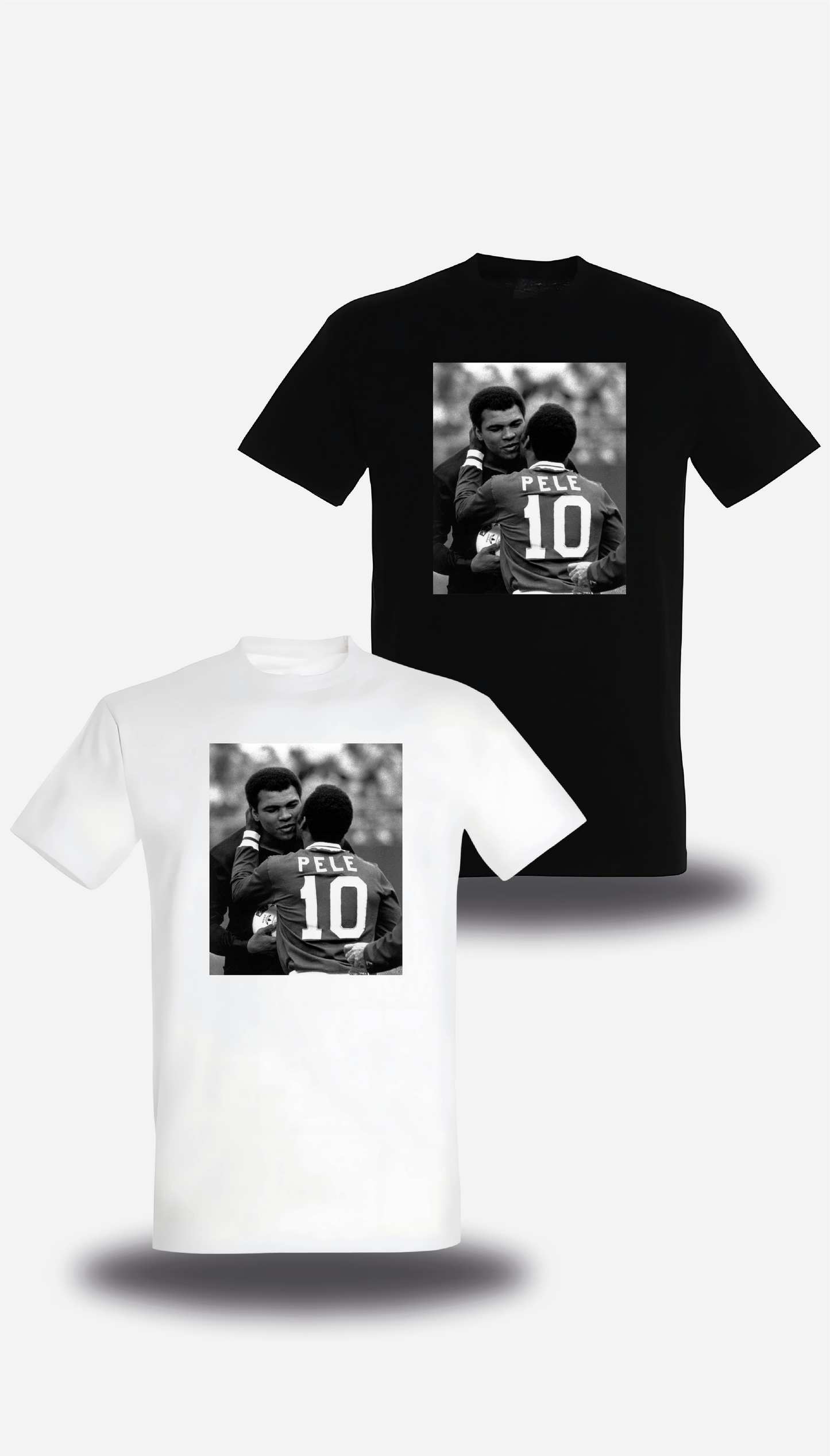 T-Shirt Pelé Mohamed Ali