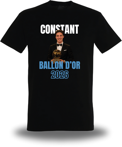 T-shirt Ballon d'Or personnalisable