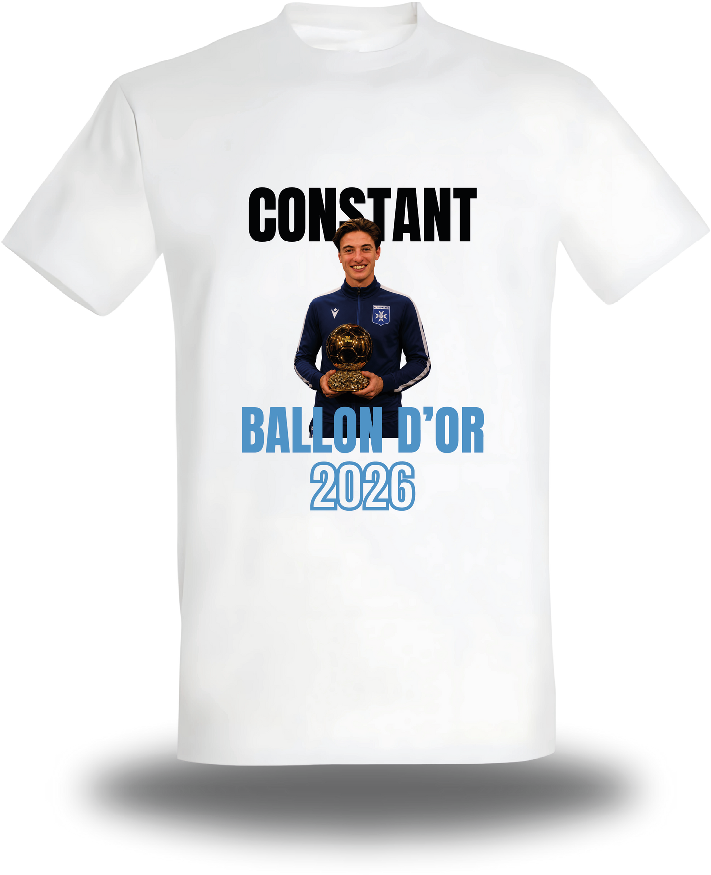 T-shirt Ballon d'Or personnalisable