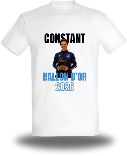 T-shirt Ballon d'Or personnalisable
