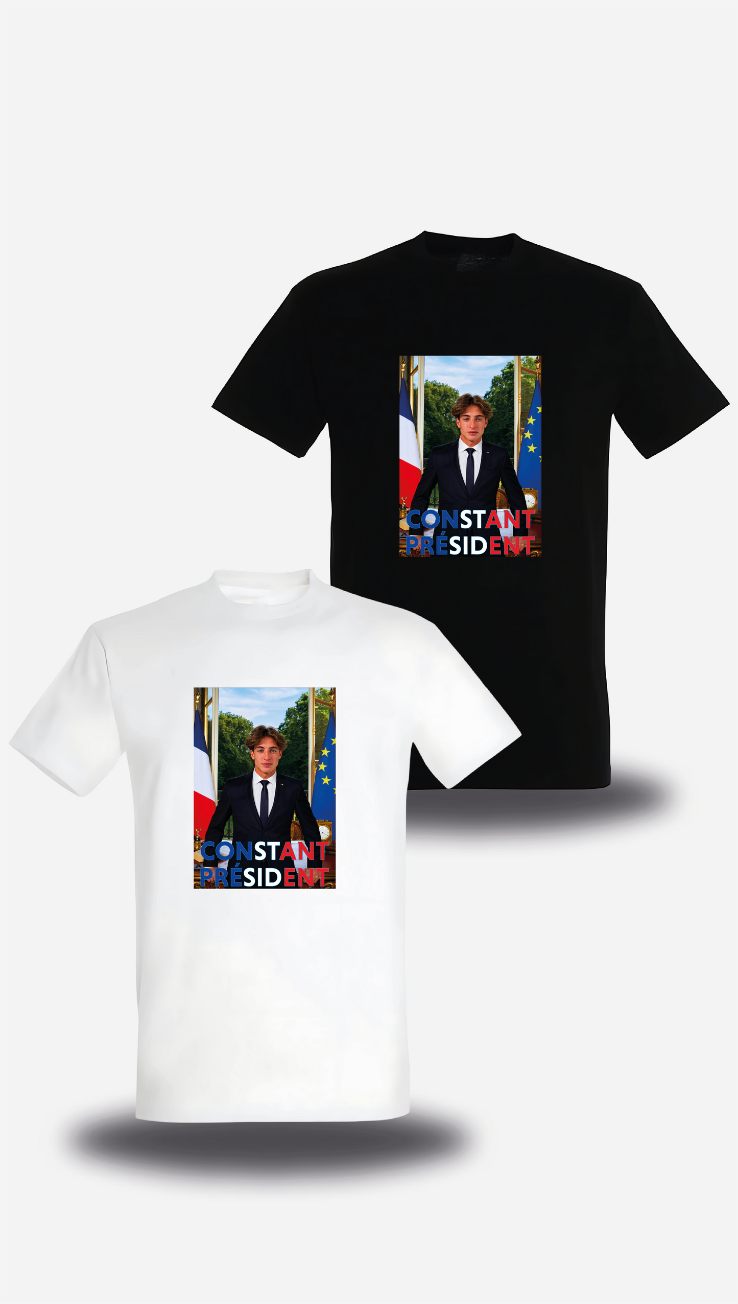 T-shirt personnalisé Président
