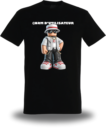 T-Shirt Roblox personnalisable Skin