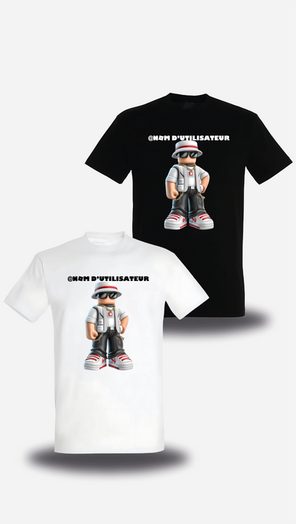 T-Shirt Roblox personnalisable Skin