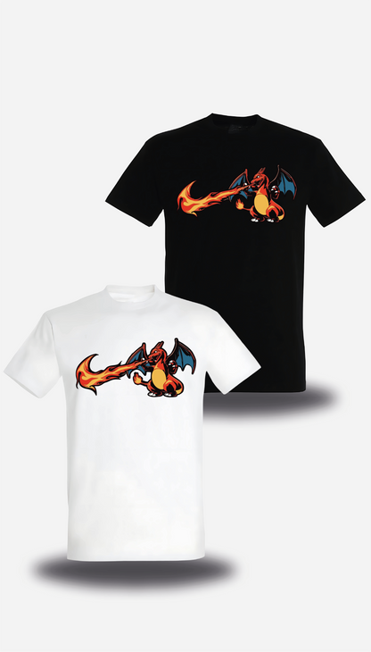Camiseta de Charizard - Pokémon