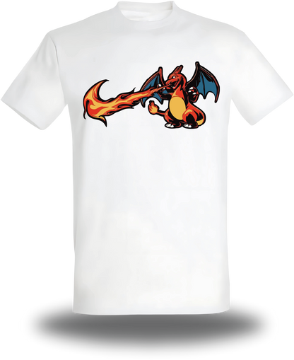 Camiseta de Charizard - Pokémon