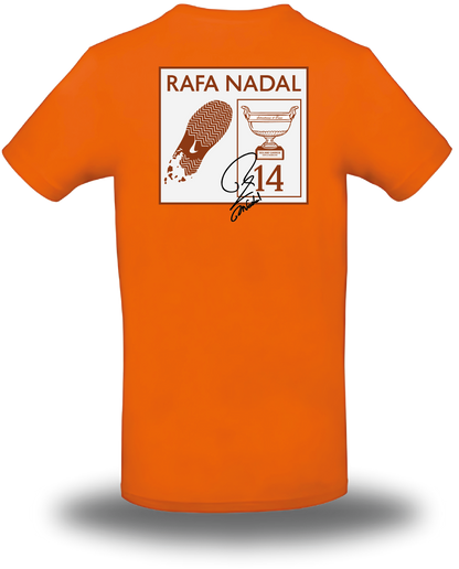 T-Shirt Rafael Nadal Plaque Roland-Garros