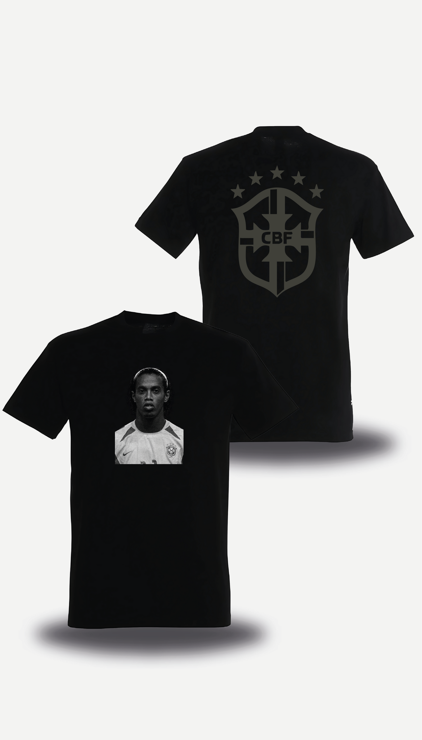 T-Shirt Ronaldinho - Streetwear Design