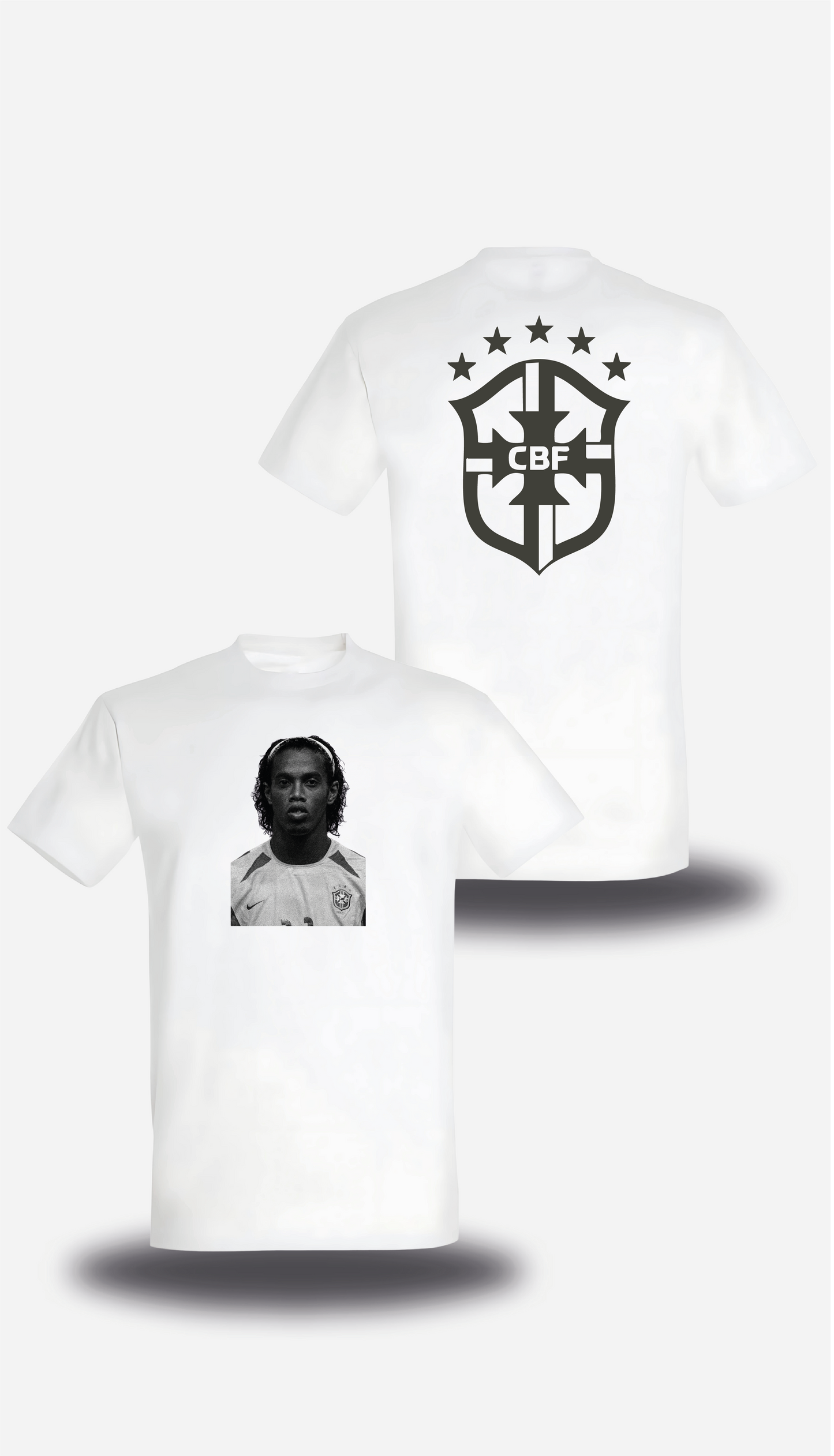 T-Shirt Ronaldinho - Streetwear Design