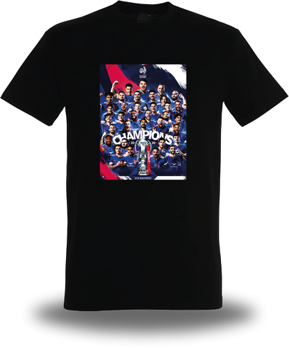 T-Shirt Rugby France Champions des 6 nations