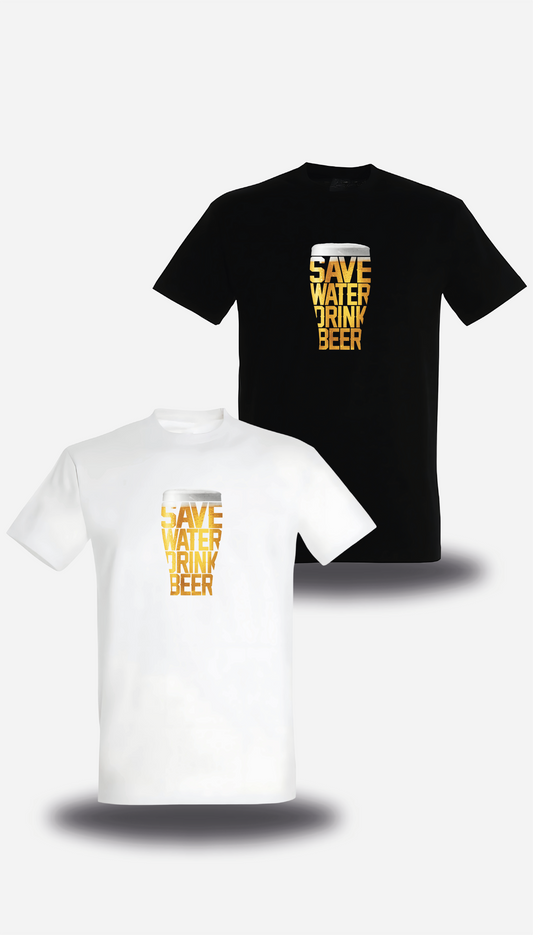 T-Shirt Save Water Drink Beer