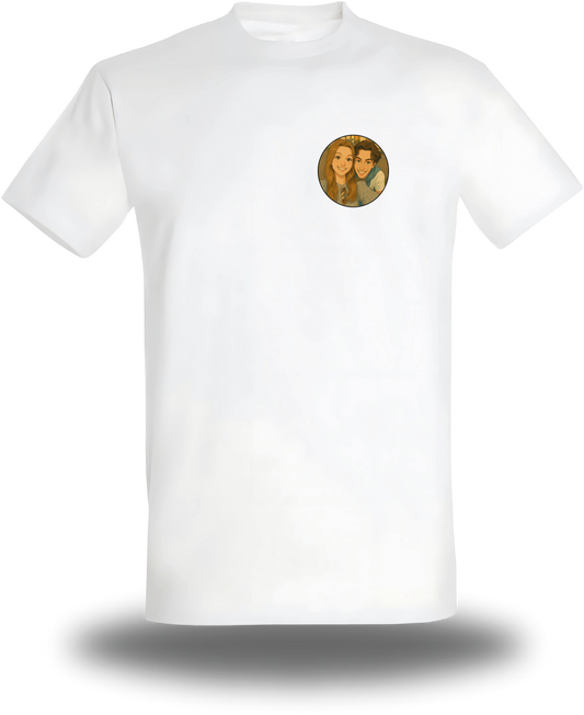 T-shirt personnalisé photo style Ghibli