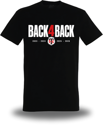 T-shirt Stade Toulousain Back 4 Back